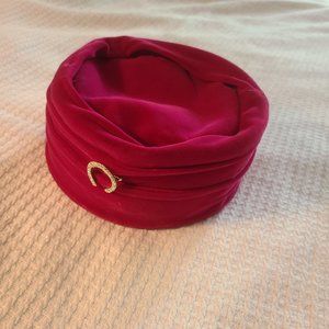 Elegant Red Women's Hat